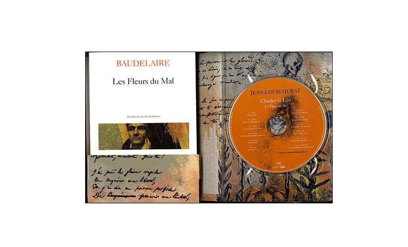   GALLIMARD sortie le 11/10/2007 Les fleurs du mal avec CD de Jean-Louis Murat
