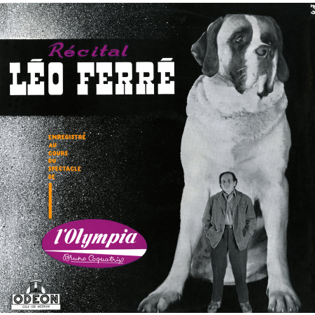 1954-Album Récital Léo Ferré à L'Olympia - Odéon OSX 109