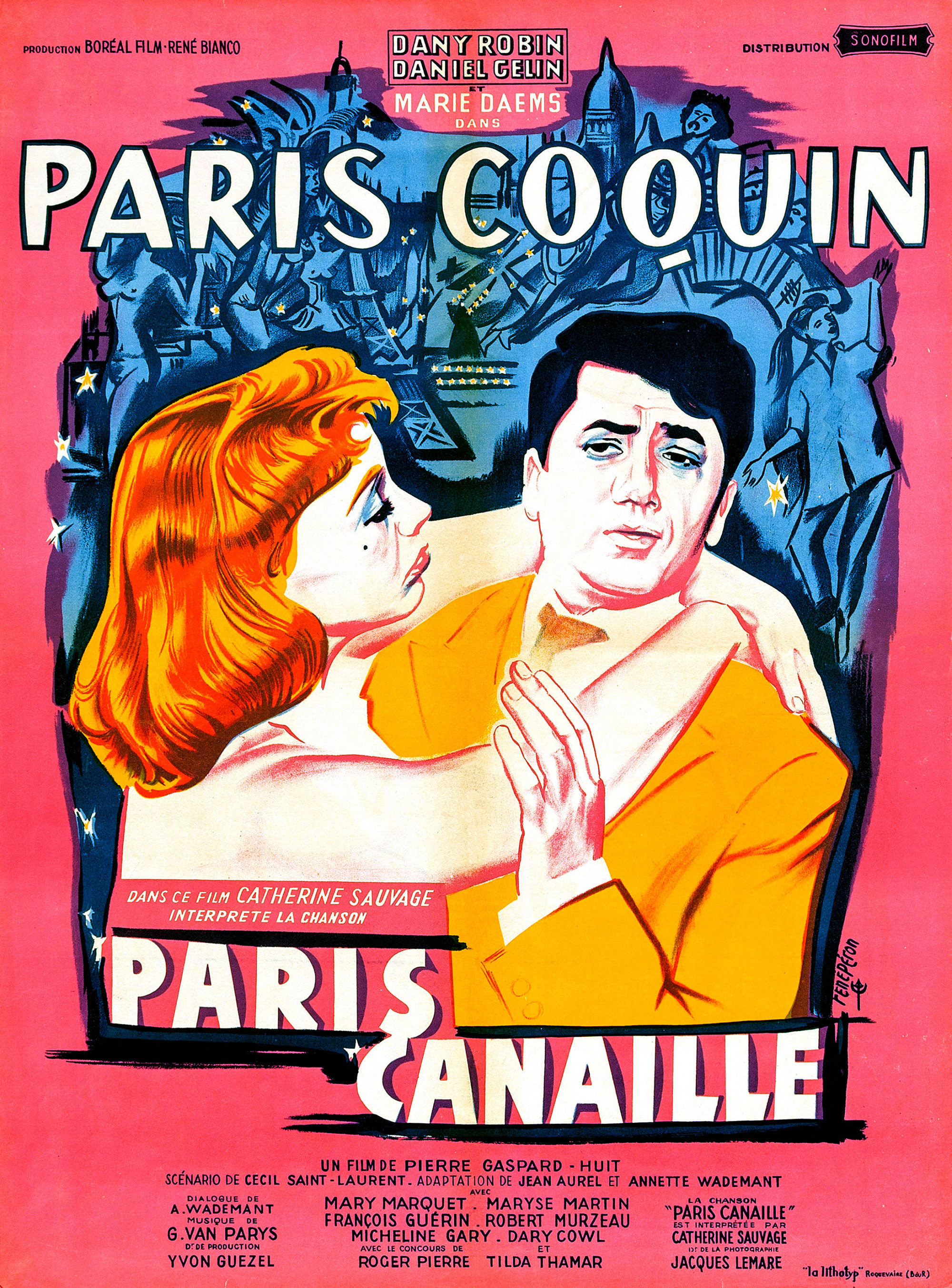 Film Paris Canaille avec chanson de Léo Ferré