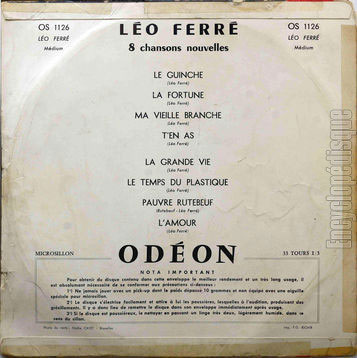 Léo Ferré - Odéon OS 1126