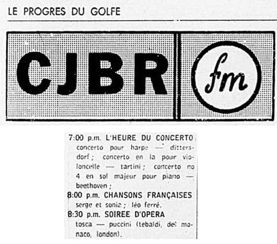 Léo Ferré - Le Progrès du Golfe 10/03/1961