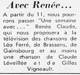 Léo Ferré - Photo-journal, 1937-1978, samedi 16 décembre 1961