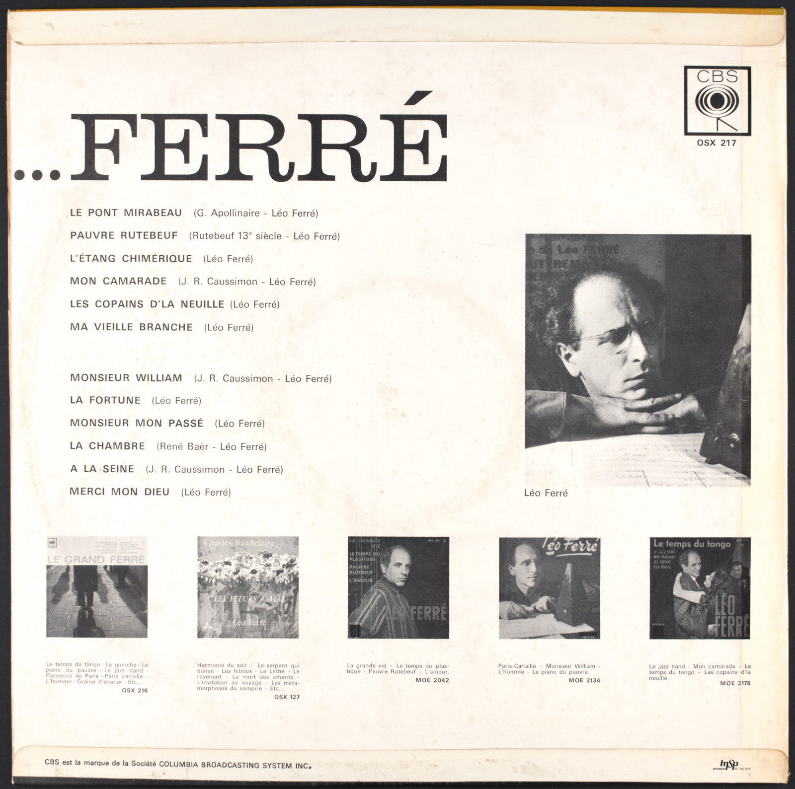 Léo Ferré - Barclay 80 357
