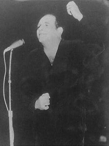 Léo Ferré à Amsterdam le 02/10/1966