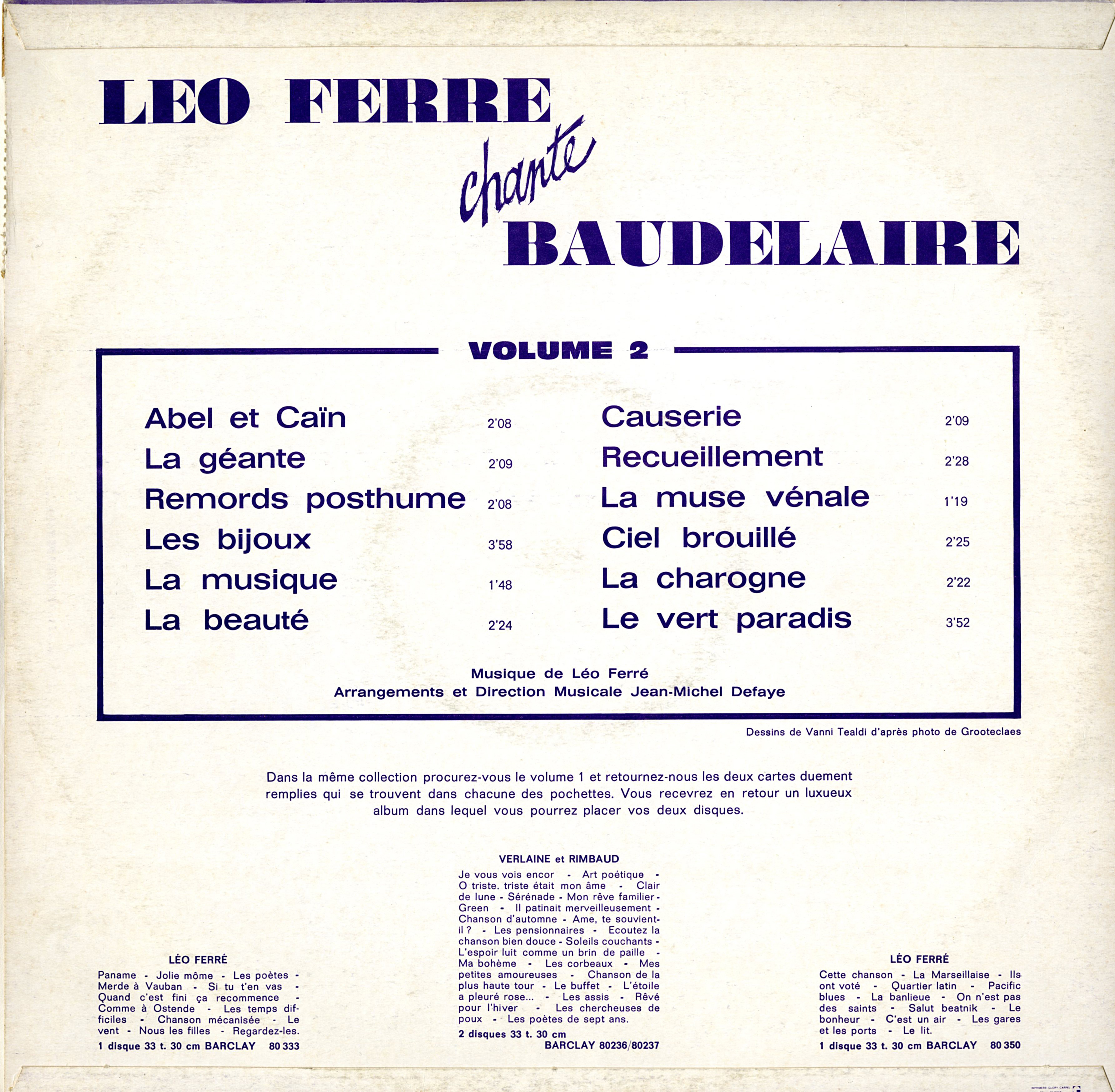 Léo Ferré - Barclay 80 358