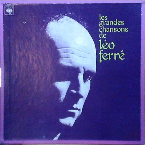 CBS coffret Les grandes chansons de Léo Ferré
