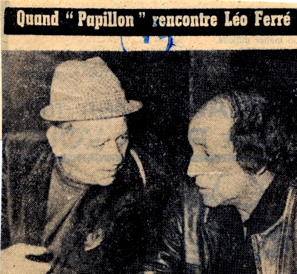 Léo Ferré rencontre Papillon