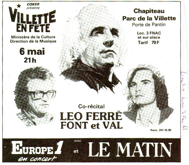 Léo Ferré - Le Matin du 02/05/1983