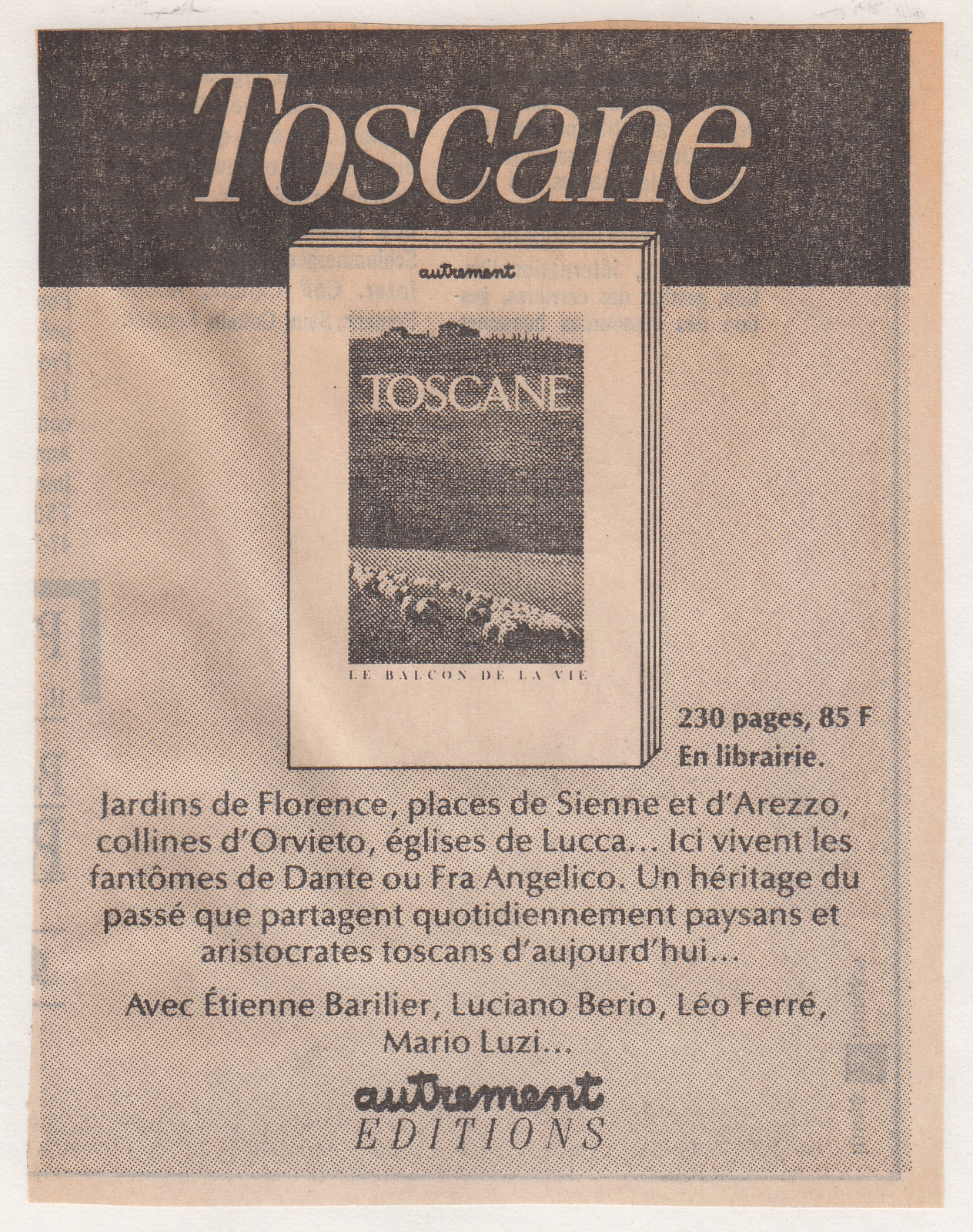Léo Ferré - Le Monde du 27/05/1988