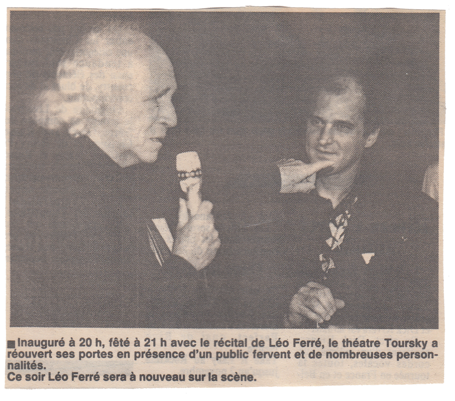 Léo Ferré - ??? du 31/10/1990