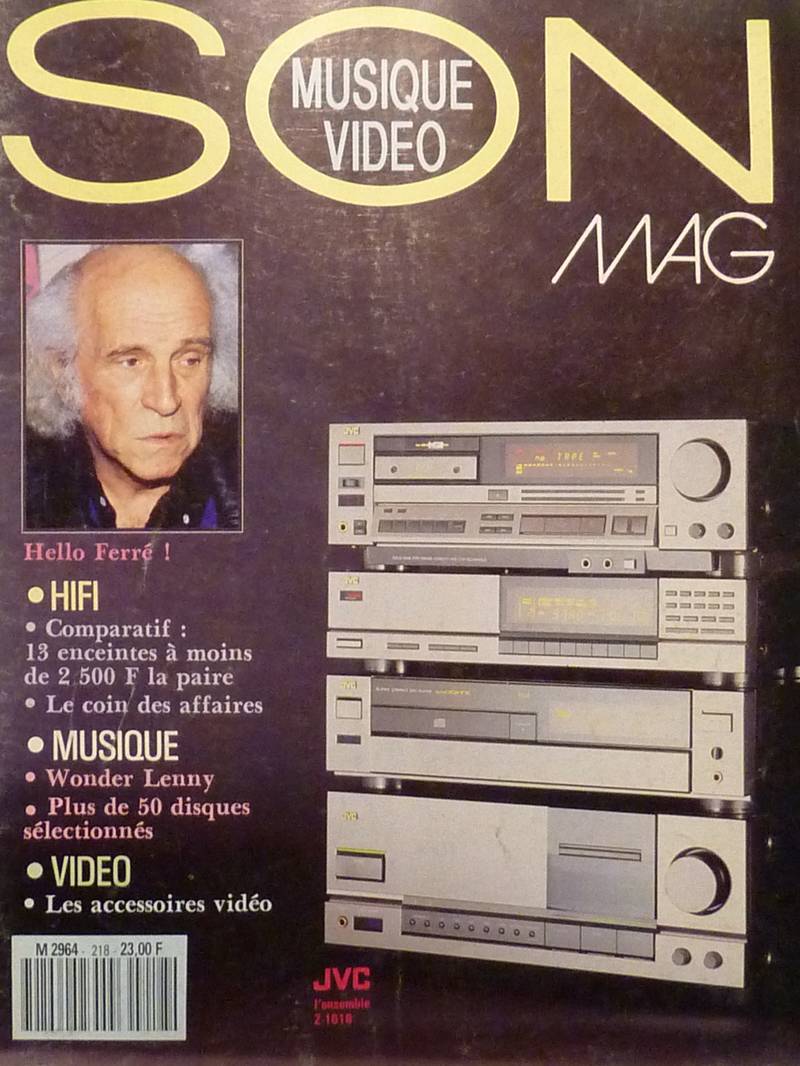 Léo Ferré - Son Musique Vidéo Mag - Novembre 1990
