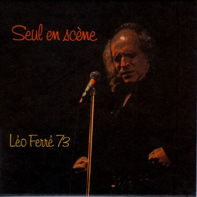  Léo Ferré - CD SEUL EN SCENE