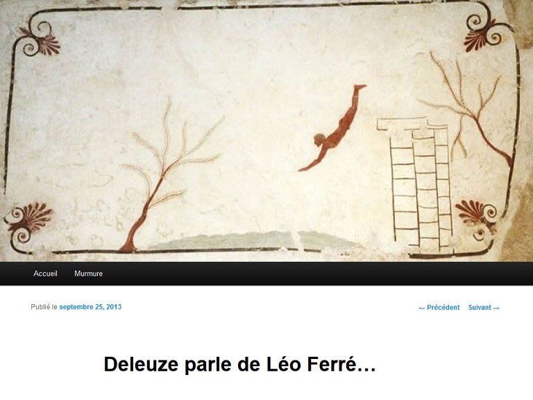 Deleuze parle de Léo Ferré…