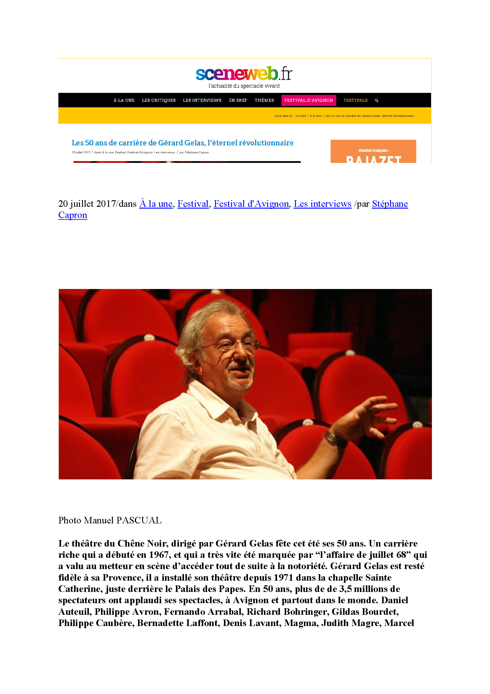 20/07/2020 Gérard Gelas