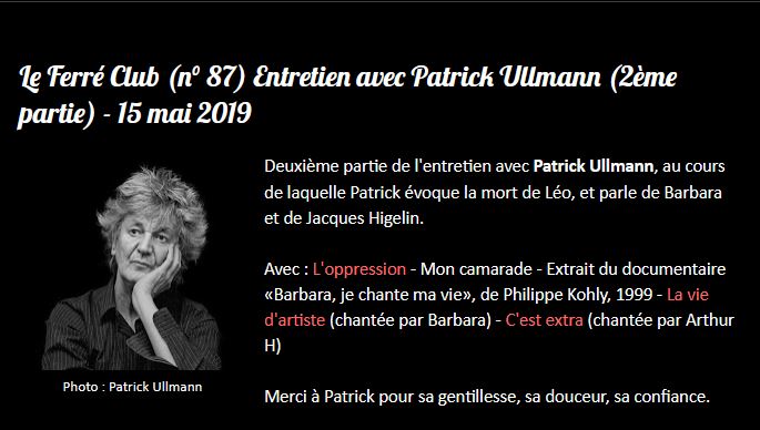  15/05/2019 Le Ferré Club Patrick Ullmann 2ème partie