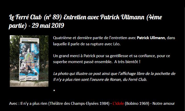  29/05/2019 Le Ferré Club Patrick Ullmann 4ème partie