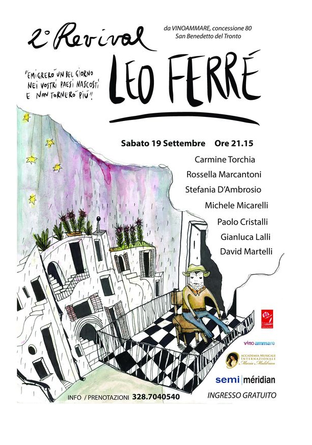19/09/2020 2° Revival Léo Ferré San Benedetto del Tronto  