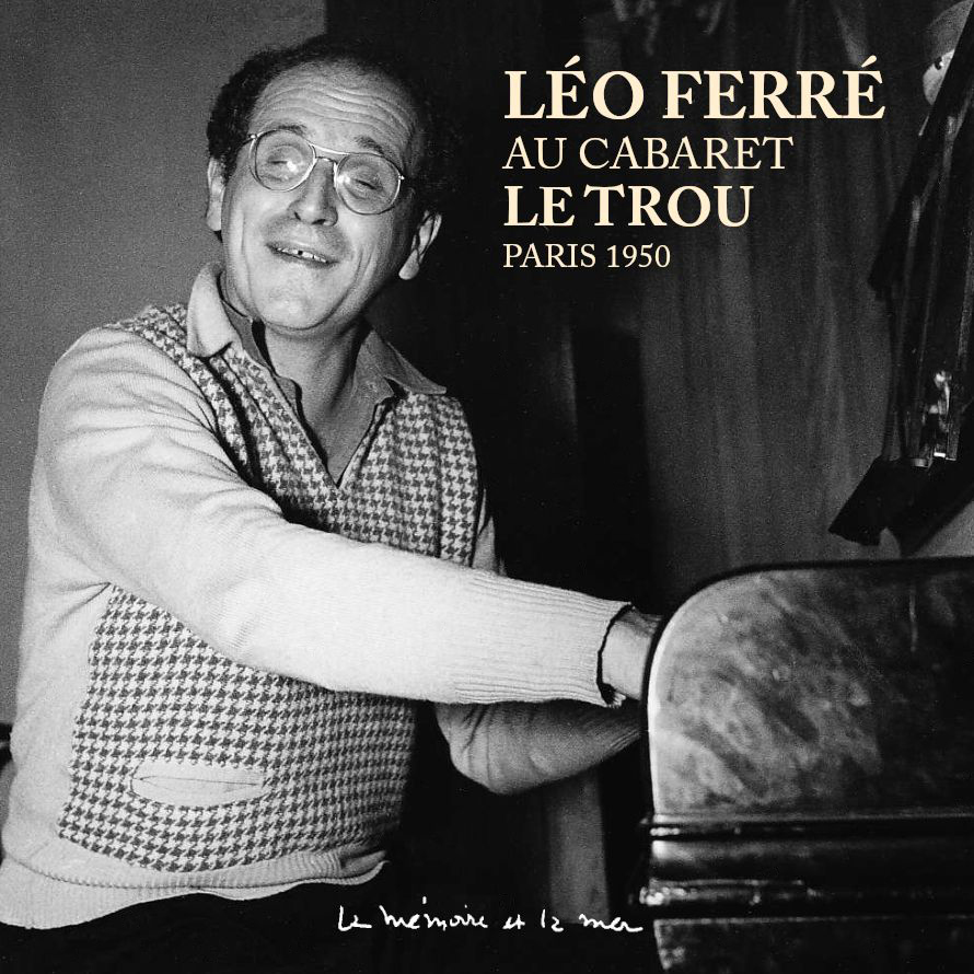 Léo Ferré au cabaret Le Trou