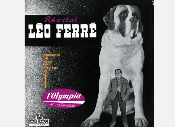 1955 Léo Ferré L’Olympia en vedette