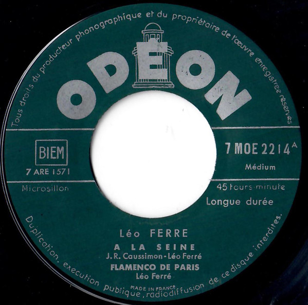 Léo Ferré - Odéon MOE 2214