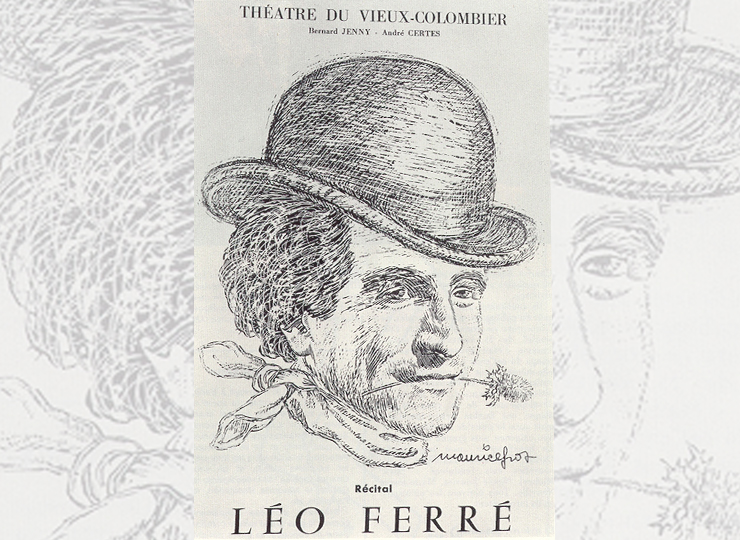 1961, Léo Ferré - Récital au Vieux-Colombier