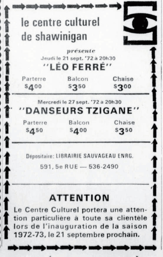 Léo Ferré - Le nouvelliste, 1920-, jeudi 31 août 1972