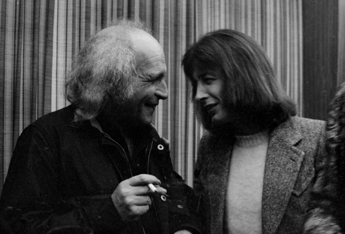 Léo Ferré avec Leny Escudero. 1972