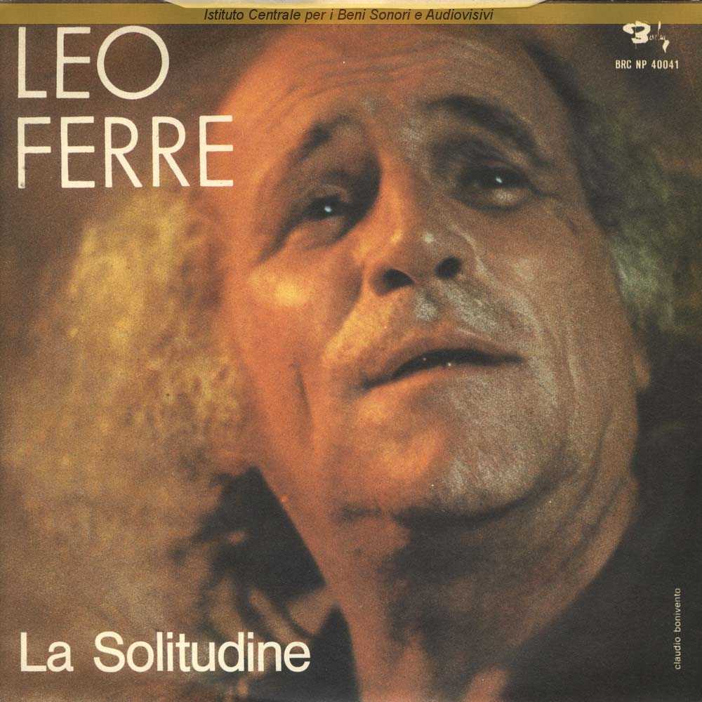 Léo Ferré - La solitudine