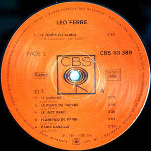 Léo Ferré - CBS 63389