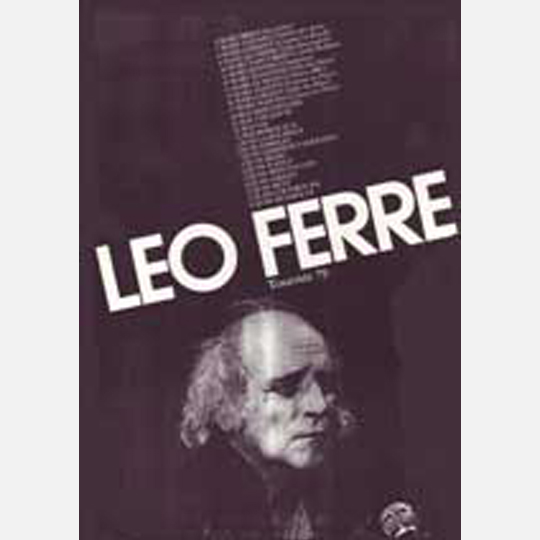 Léo Ferré - Tournée en France