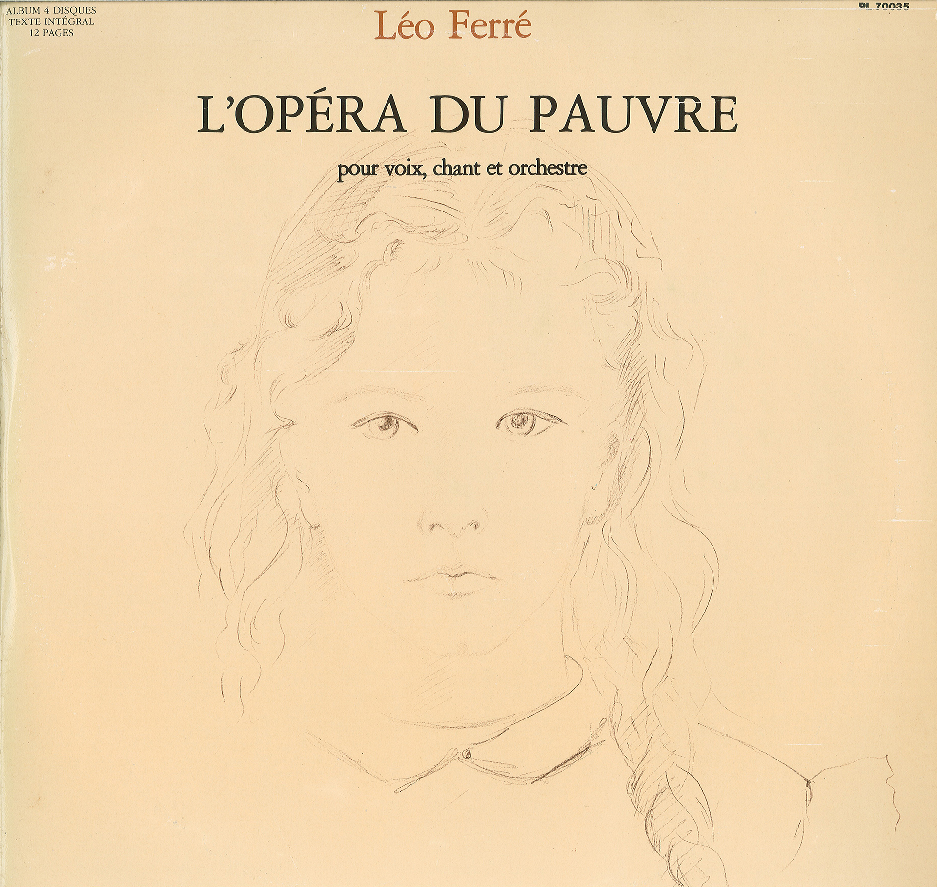 Léo Ferré - Album L'opéra du pauvre