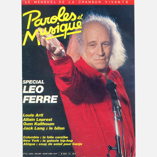 Léo Ferré - Paroles et Musique N°51
