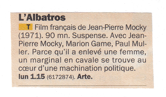 Léo Ferré - Télérama-Câble satellite du 10 au 16/04/1999