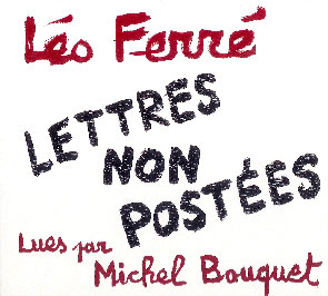 Léo Ferré - CD MICHEL BOUQUET